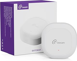 Loocam Zigbee 3.0 Wired Smart Gateway, Smart Home Hub for Zigbee Devices, Smart Home Bridge, 2.4GHz Wi-Fi , Smart APP Remo...