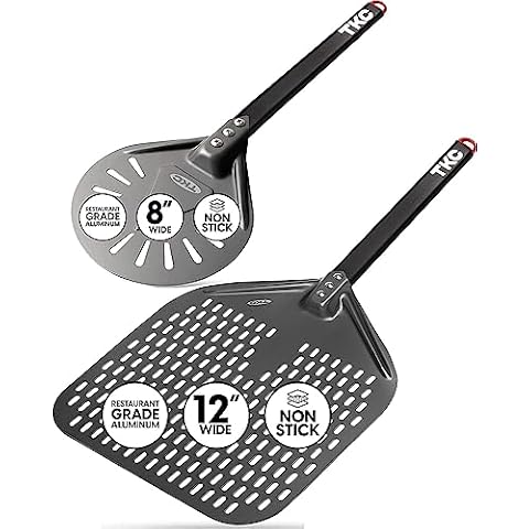 TKC 12" & 8" Aluminum Pizza Peels Cover