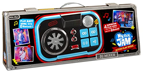 Little Tikes My Real Jam DJ Table - Speelgoed DJ Mixing Table met tas - vier speelmodi, volume knop, Bluetooth… - Image 8