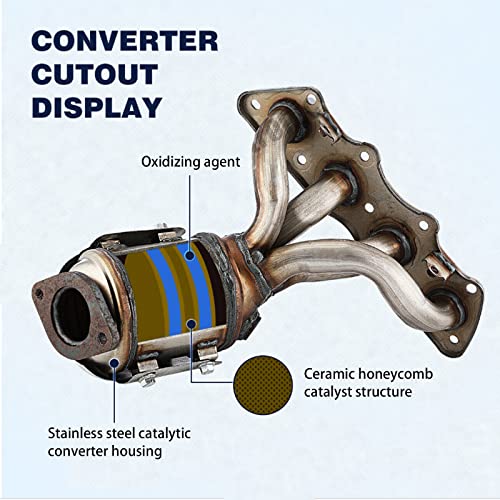 image for Aumzong 674-891 Front Manifold Catalytic Converter Compatible with 201