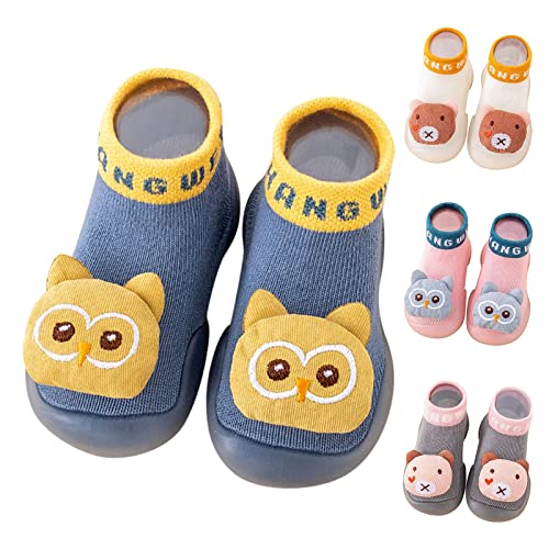 sfdgfhyf Children Lightweight Sneakers Summer Autumn Comfortable Infant Toddler Cute Owl Bear Children Mesh Breathable3