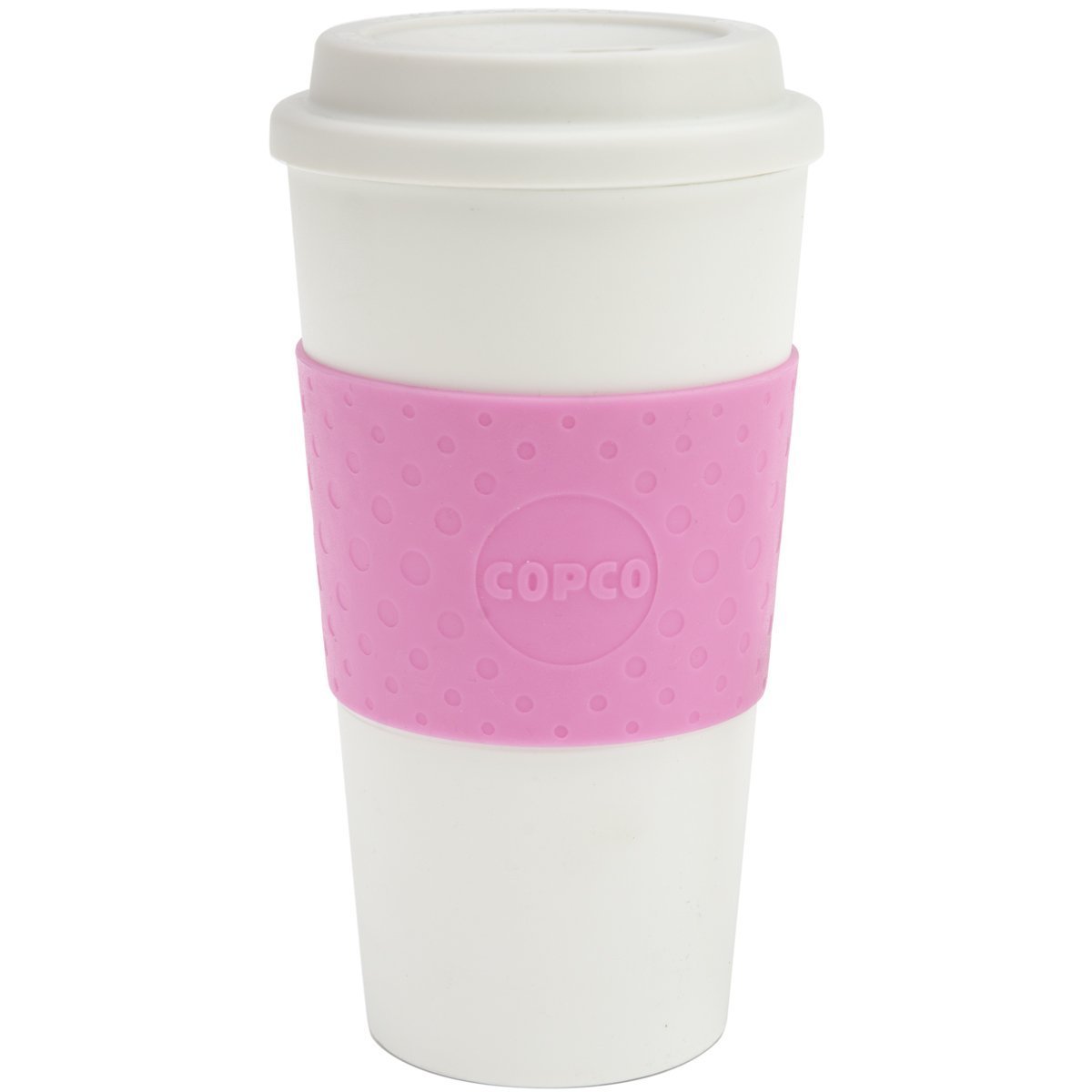 Copco2510-9920 Acadia Travel Mug, 16-Ounce, Bubble Gum (Set of 2)