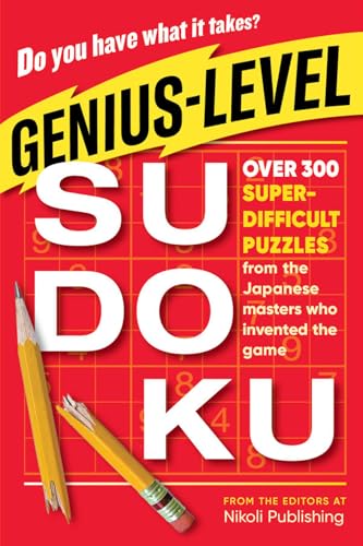 Genius-Level Sudoku (Kindle Scribe Only)