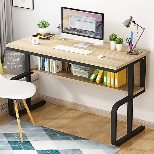 Bureau d'ordinateur moderne pour petits espaces et télétravail