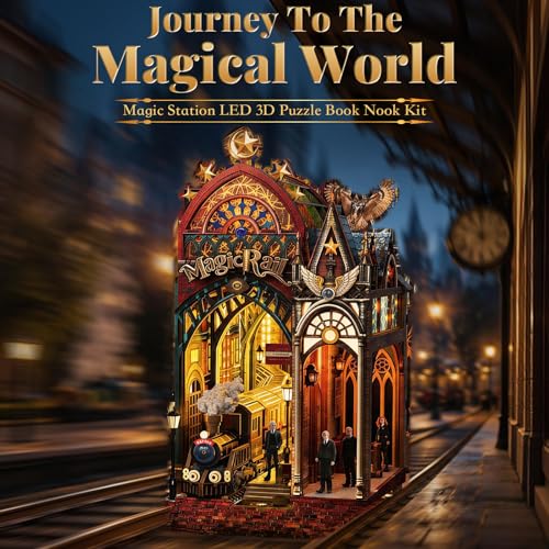Agard Magic Train Station Book Nook Kit thumbnail 3