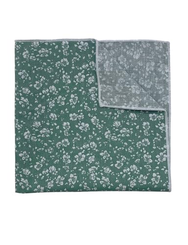 Image of Kebocis Men's Floral Pocket Square Handkerchief for Men