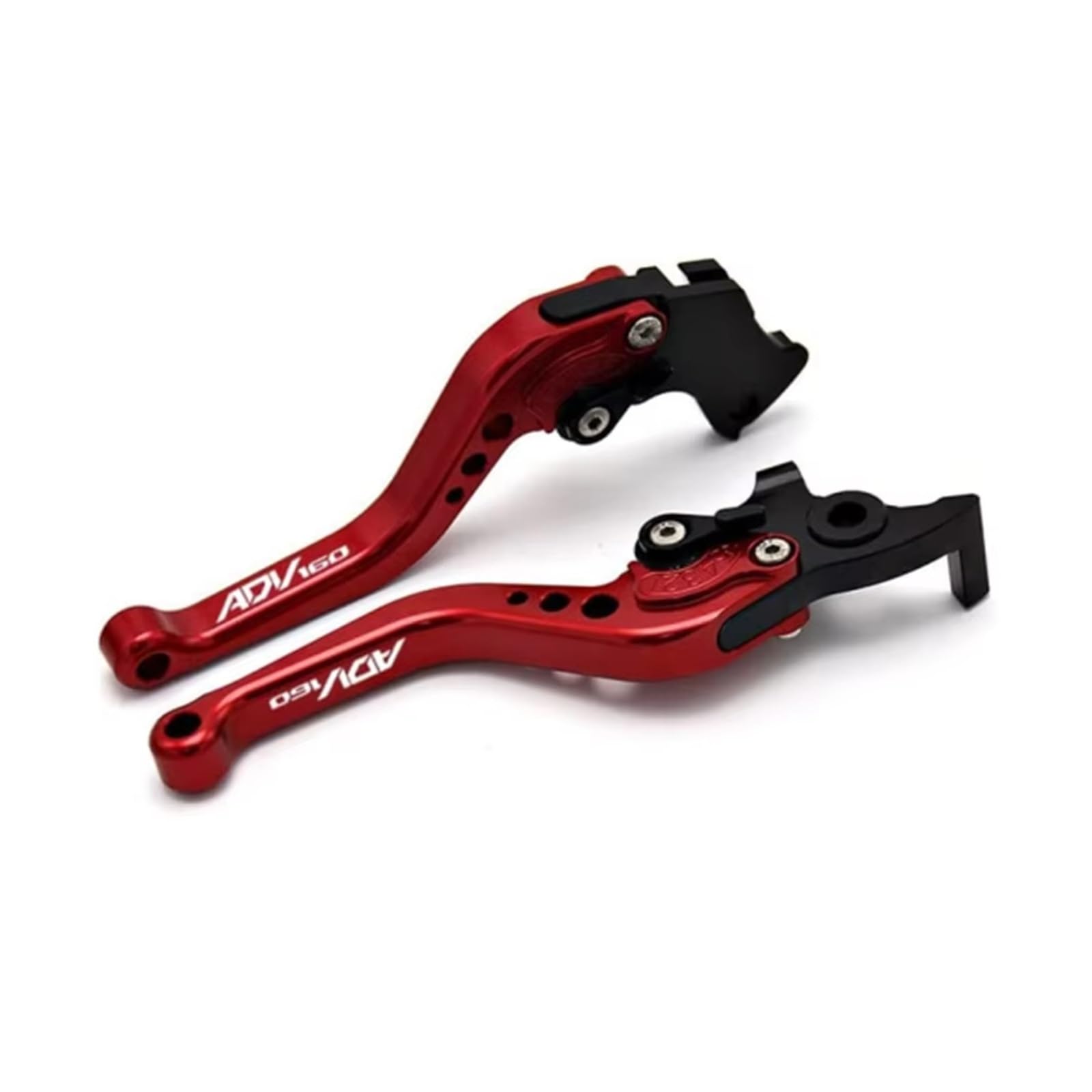 Mingbereit B Motorcycle Rake Lever Motorcycle Cnc Clutch Rake Lever Adjustable Handle Levers 6-Speed Adjustment For Adv160 2023-2024 Clutch Lever(B)