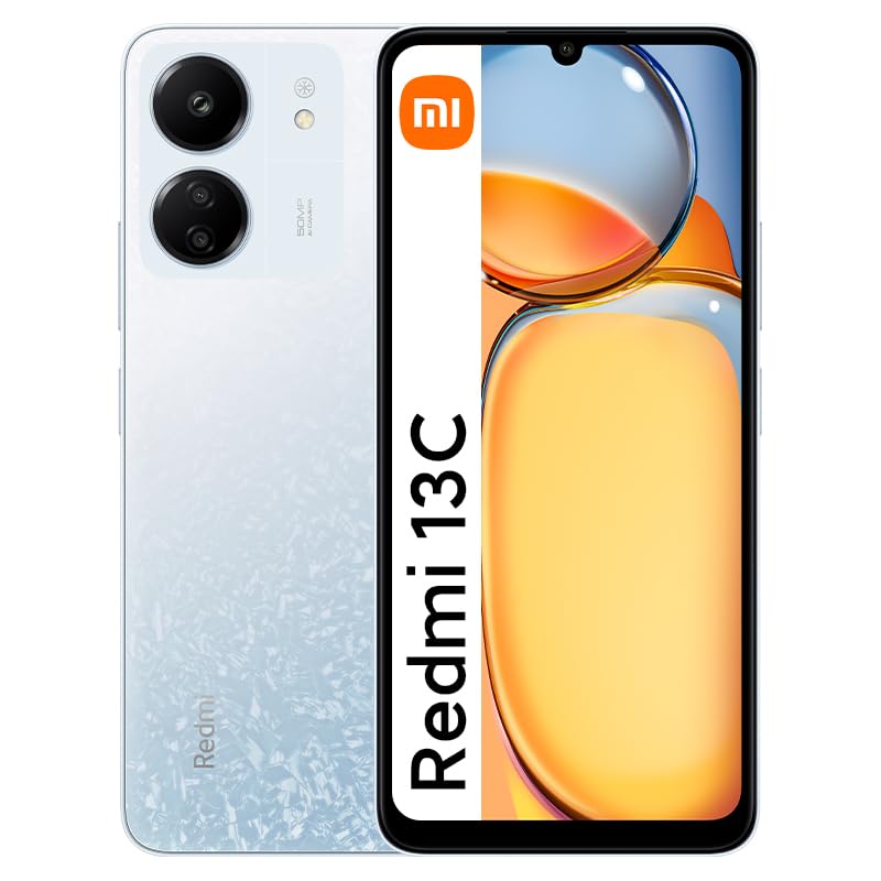 Xiaomi Redmi 13C Smartphone – 6,74 Zoll 90Hz, 6GB RAM, 128GB ROM, 50MP Kamera, 5000mAh Akku (Navy Blue)