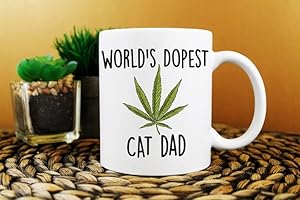 World's Dopest Cat Dad Mug: The Purrfect Gift for Cat-Loving Fathers