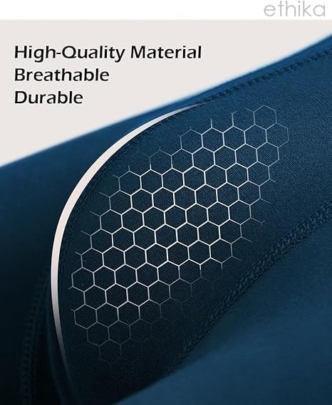 Image of Ethika Anti Bacterial Micromodal Solid Underwear for Men Combo Airsoft Trunk Breathable Inner for Men Sweatproof Underwear [Pack of 6]
