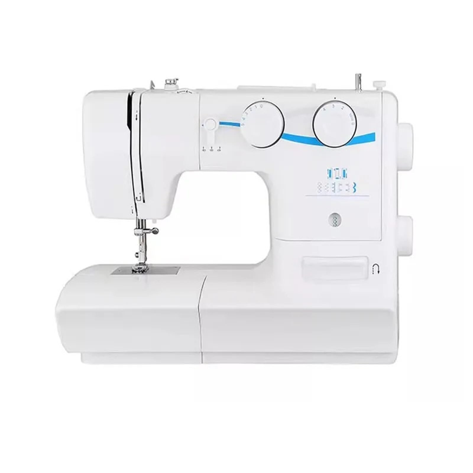 Edede One Color Sewing Machine, 60W Heavy Duty Sewing Machine, 8 Built-In Stitches, Metal E, Twin Needle, Multifunctional Household Tools