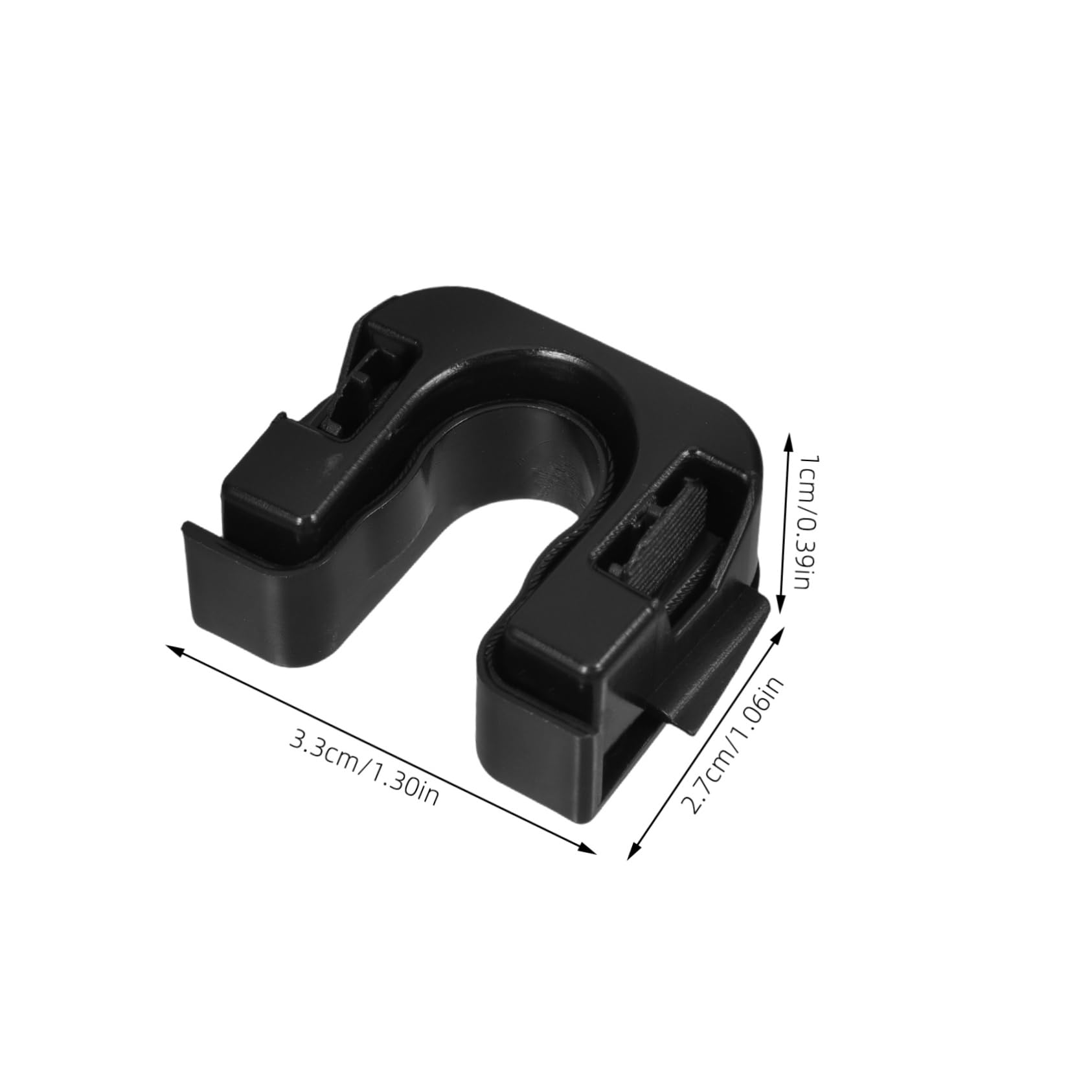 OUNONA 2Pcs Vehicle Shelf Clip Rear Bracket Hanger Tool for Roof Rack Securely Supports Luggage During Easy Installation Durable Trunk Load Repair Accessory