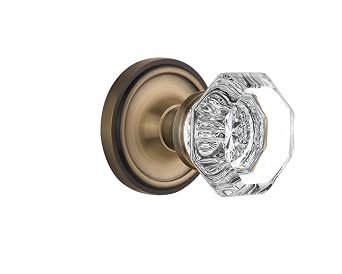 Nostalgic Warehouse Classic Rosette Waldorf Octagonal Round Door Knob