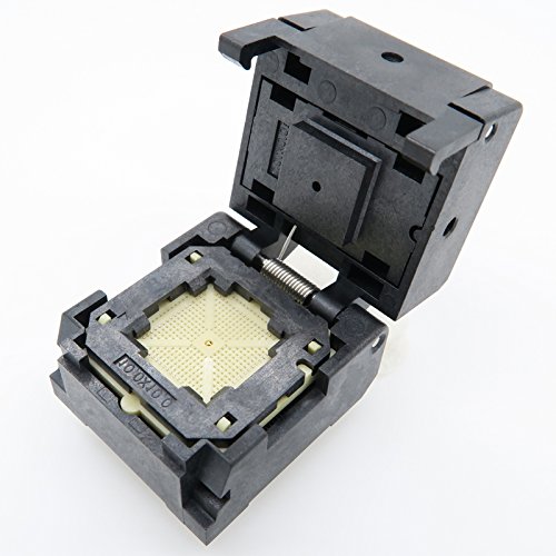 ALLSOCKETQFN68(10x10)-0.5 Testing Socket, QFN68 MLF68 WLCSP68 Package Burn-in Socket, 0.5mm Pitch IC 10x10mm IC550-0684-021-G QFN IC MCU Programming Socket(Clamshell, 0.5mm)