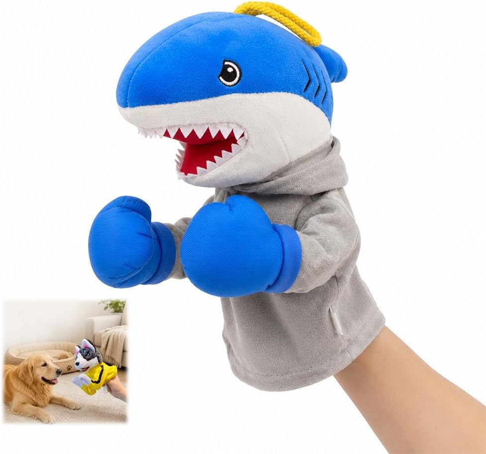 Kung Fu Husky Punching Puppet | Animal Boxing Hand Puppet