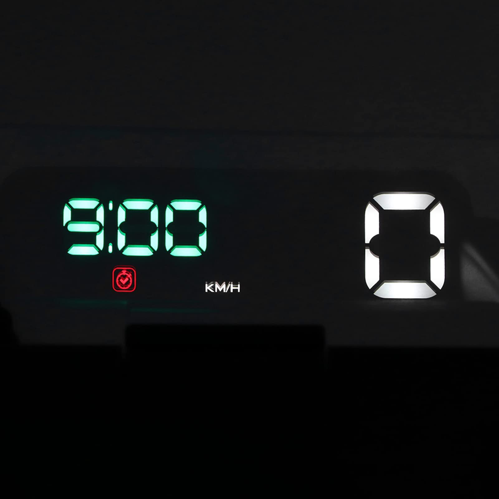 Monitor HUD GPS universal de 3,6 pulgadas HD para coches, camiones, SUV, proyector digital multifuncional T900 para velocidad, tiempo, voltaje, altitud y kilometraje, unidades MPH