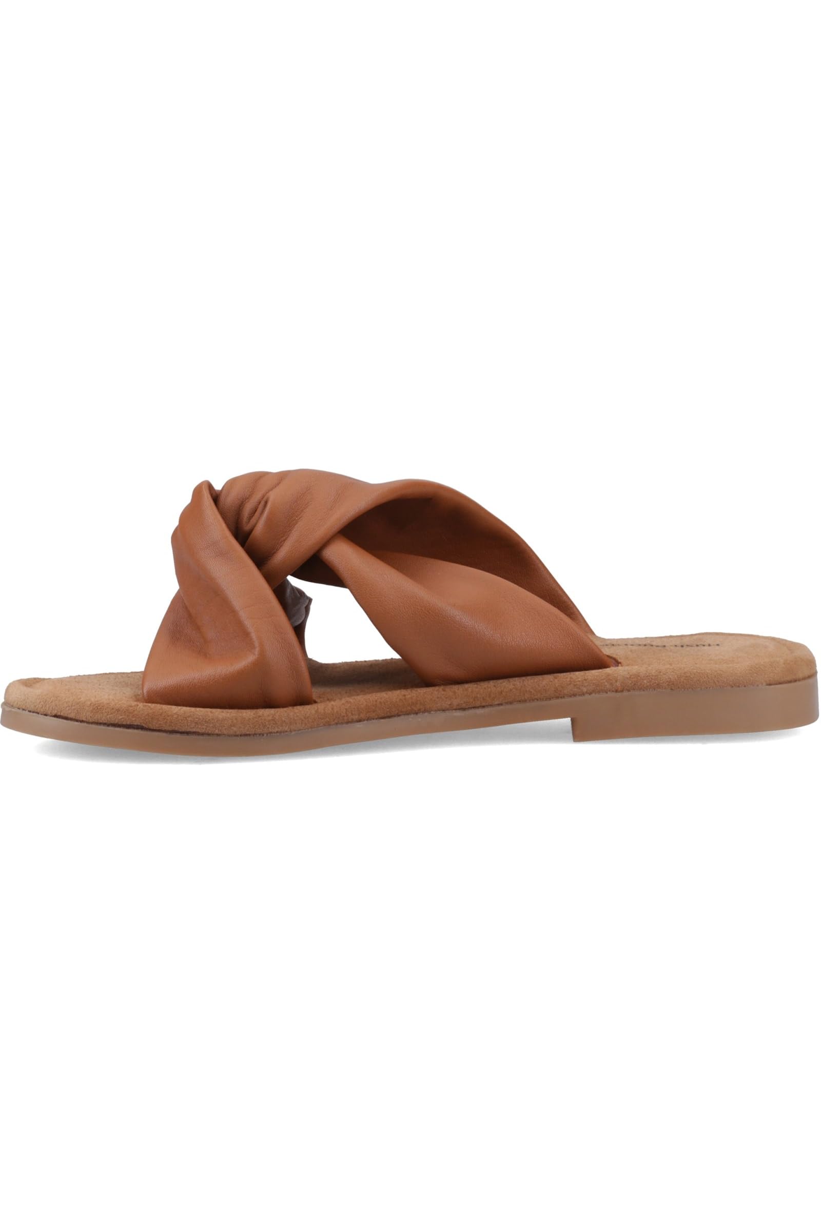 Hush Puppies Women's Tan Amy Wide Fit Sandals Colour: : Size 6
