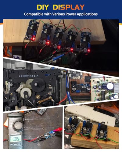 Convertisseur LM2596 DC-DC réglable de 3-40V à 1.5-35V pour alimentation DIY, lot de 6 - 7