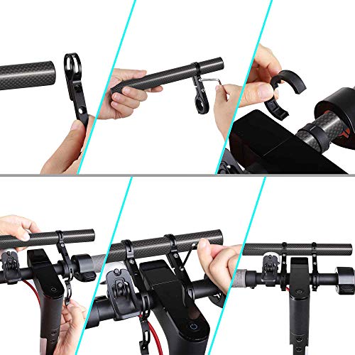 image for Enmoo Bike Handlebar Extender Aluminum Alloy Bicycle Handlebar Extensi
