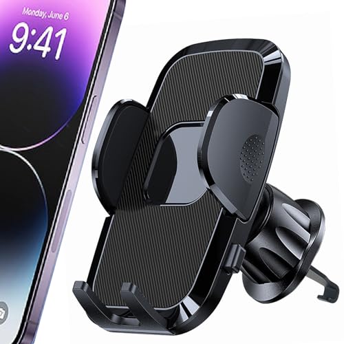 JXBCGAL Soporte Móvil Coche, Soporte Auto Móvil con Ventilación Aire, Suporte Telemovel Carro Universales Universal del Aire Ventilación Smartphone/GPS 4.0'' 7.0''
