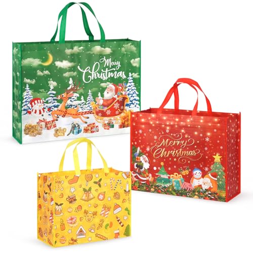 Sacs géants pour cadeaux de Noël : finie la corvée des emballages déchirés pour grands jouets