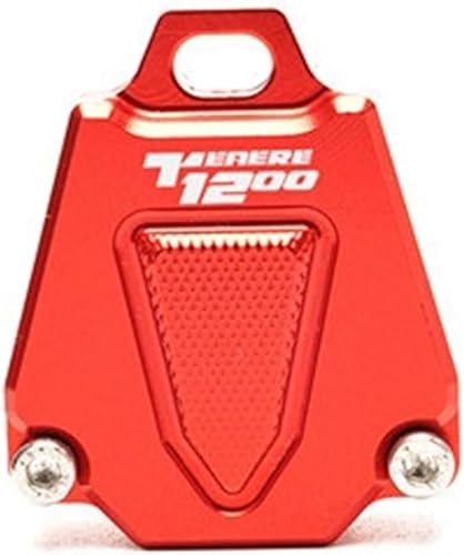 Accesorios de motocicleta CNC Key Cover Cap Keys Case Shell Protector para Yamaha SuperTenere 1200 XTZ1200Z XTZ 2014-2022 (color rojo)