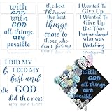 MotiMind 8 Pcs 2026 Glitter Graduation Cap Topper Stickers Grad Cap Decorations Glitter Stickers DIY Kit Self Adhesive Saying for Grad Topper DIY Graduation Gift(Classic,Blue)