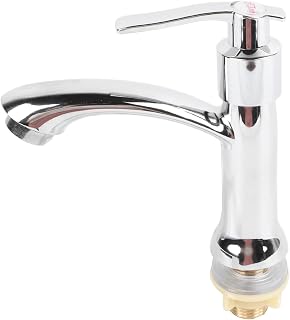 Grifo De Agua Grifo De Agua Fría Simple, Grifo De Cocina De Acero Inoxidable Grifo De Agua Fría Simple, Grifo De Fregadero De Barra Moderno De Un Orificio, Grifo De Fregadero De Cocina De Un Orificio