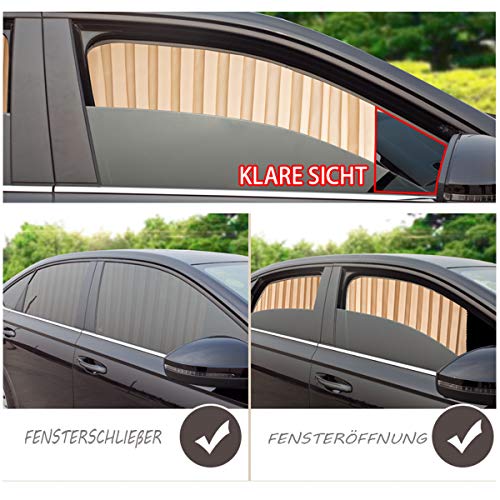 2 tendine parasole per auto, parasole per auto