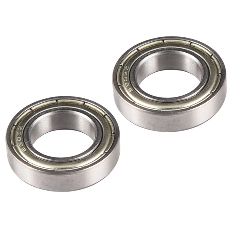 2Pcs 6903zz 17 * 30 * 7mm Electrical Motor Bearing Bearings Ball Roller Smooth 6903 Bearing Steel