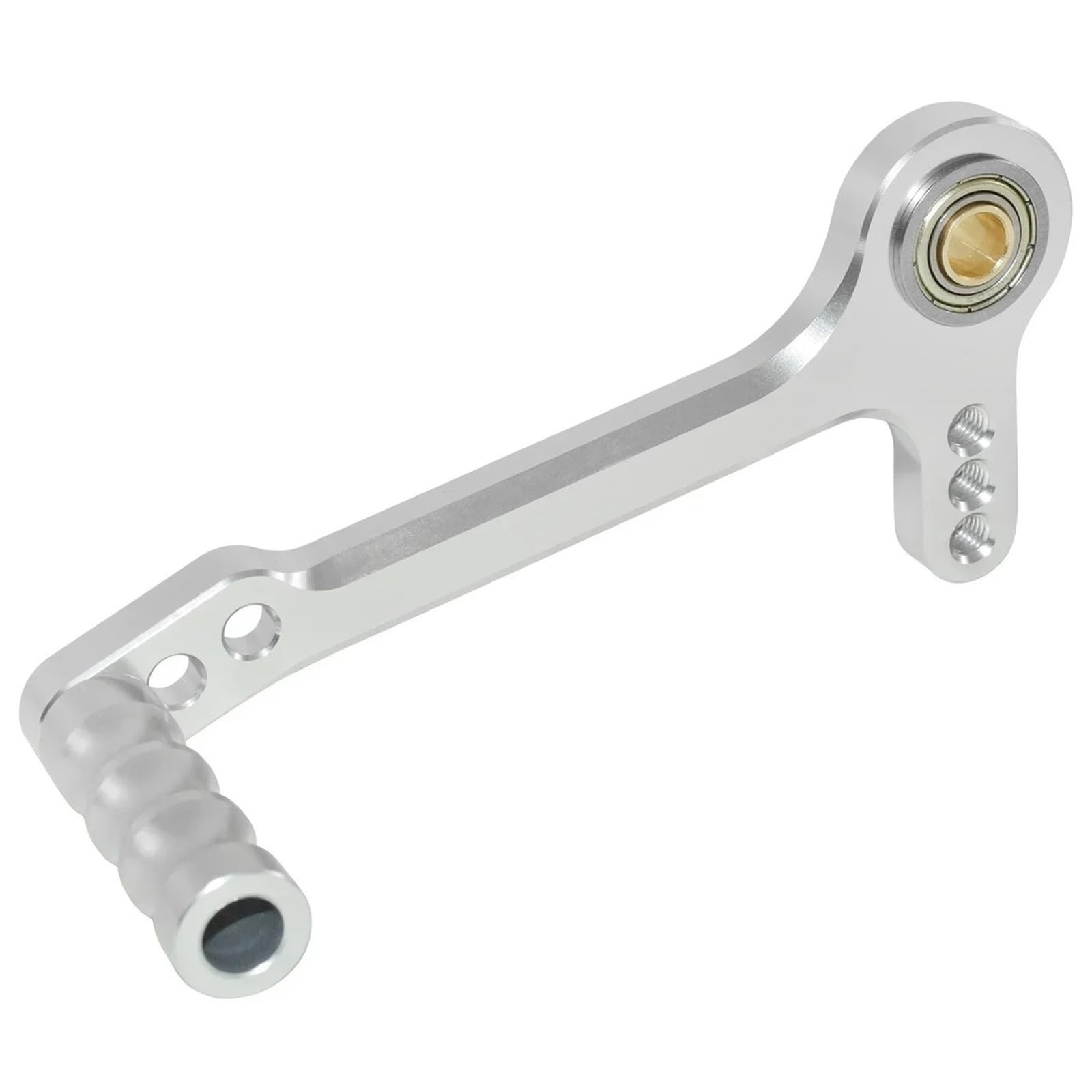 DYXYLKYHX Motorcycle Shift Shifter Motorcycle Adjustable Dual Bearings Shift Or Brake Lever Shifter Pedal with Toe Pegs Kit for Rearsets Rear Set Linkage