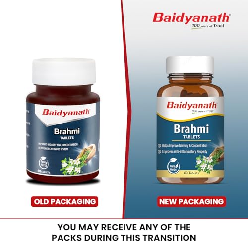 Baidyanath Ayurved Brahmi Tablets (60) — Brahmi Supplements - image 2