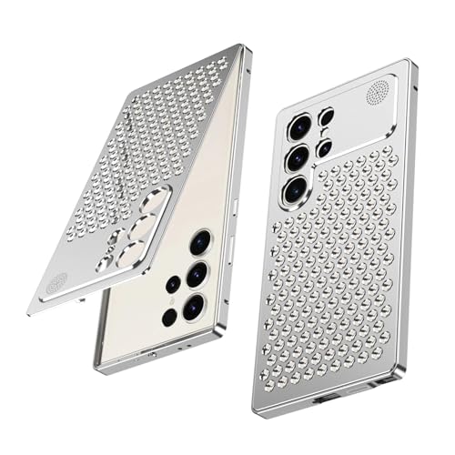 Funda de aluminio Samsung S24 Ultra con diseño hueco premium