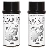 Black Ice Original Black Hair Touch up Spray 4 Oz (2 pack)
