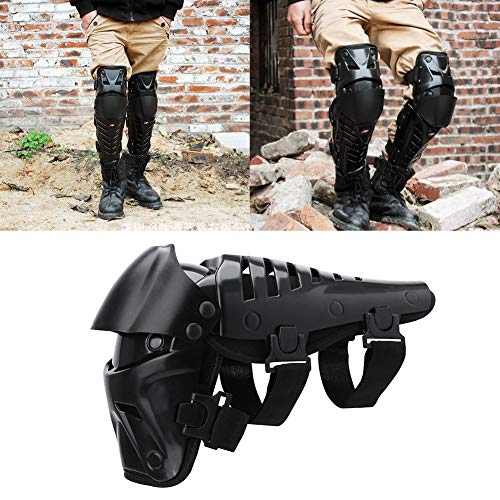 DEALPEAK One Pair Motorcycle Knee Pads Breathable Shin Guards Protector Armor Kneelet Brace for Motorbike Cycling Racing