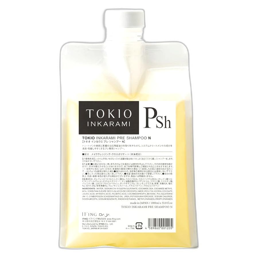 トキオインカラミ　TOKIO INKARAMI N プレシャンプー 1000ml Amazon | TOKIO トキオ インカラミ プレシャンプー N 1000ml INKARAMI