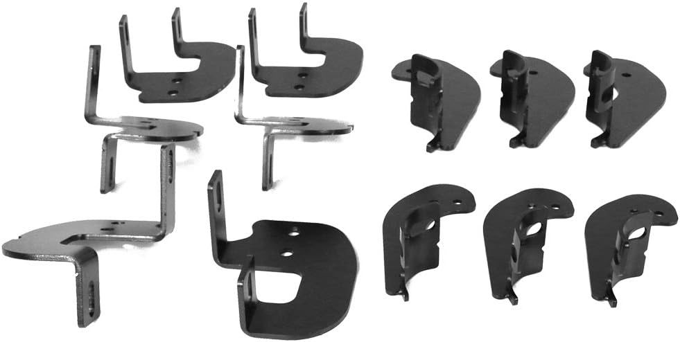 IKON MOTORSPORTS, Side Step Bars Compatible with 2017-2023 Ford F-250 Superduty SuperCrew Cab, Running Boards Nerf Bars Left Right Side Kit