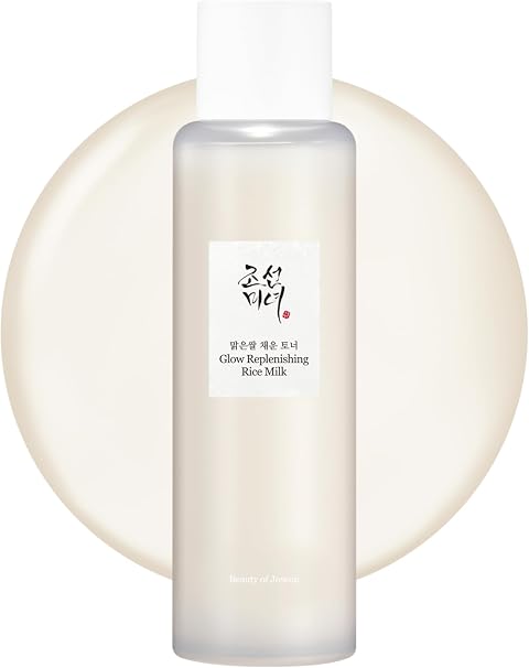 Beauty of Joseon Glow Replenishing Rice Milk Toner Deep Hydration and Oil Control with Rice Extract Hydrating Korean Milky Toner for All Skin Types, 150ml