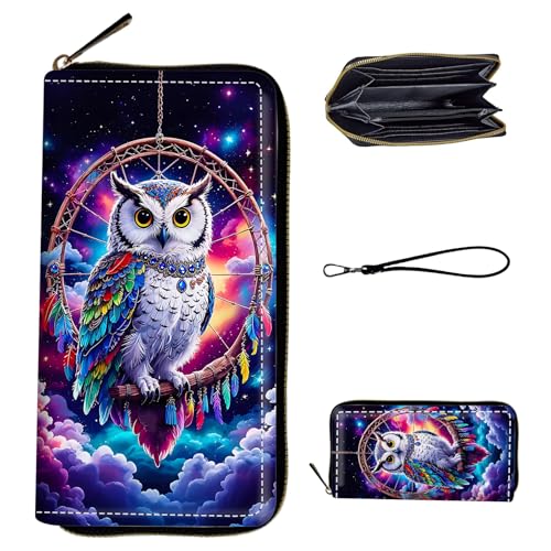 TSNJTBDL Women's Wallets,Wallet Wristlet for Women (Removable Wristlet) RFID Blocking Credit Ca