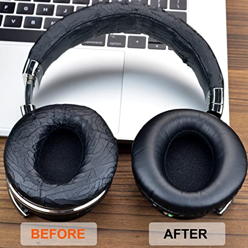 Almohadillas para auriculares Defean para COWIN E7 / E7 Pro (no compatibles con SE7) | También para Silensys E7 / E7 Pro, cuero más suave y espuma de alta densidad para cancelación de ruido miniatura 4