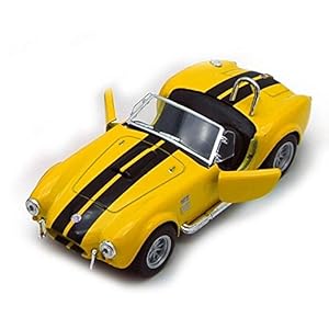 KiNSMART 1965 Shelby Cobra 427 S/C 1:32 Blue Yellow