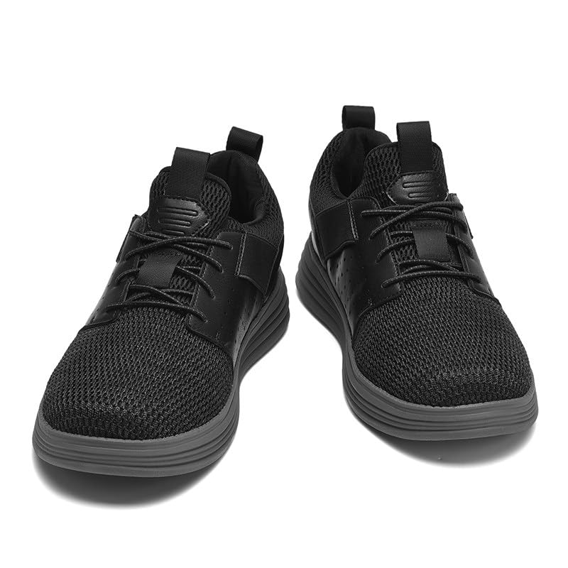 Image of Wearbreeze Men's Business Casual Oxford Sneakers - Lightweight Lace-Up Dress Shoes for Work, Travel & Daily Commute