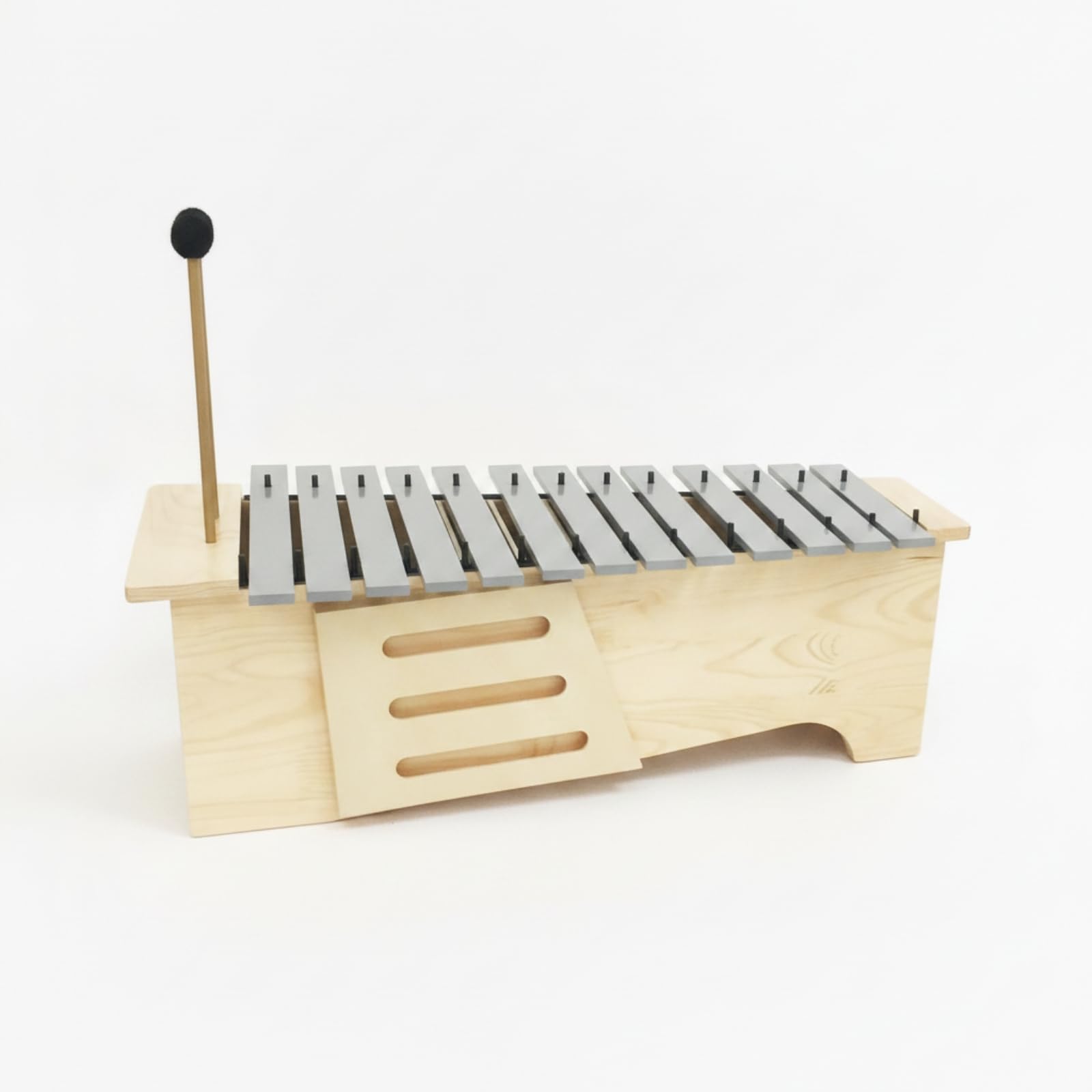 Xilofono 13 Note Corpo in Legno di Pino Strumento Musicale Struttura Resistente, Xilofono Con Risonanza Media
