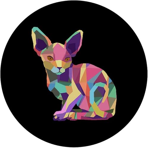 Miniatura 3 de Sphynx Cat Gift Mujeres Hombres Art Sphynx Cat PopSockets PopGrip Agarre intercambiable para teléfonos y tabletas