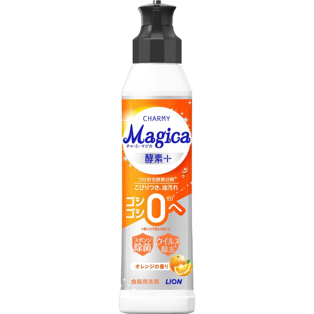 チャーミーマジカ 酵素プラス フルーティオレンジの香り 220ml Amazon.co.jp: チャーミーマジカ 食器用洗剤 酵素プラス