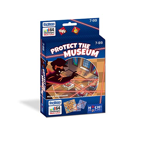 HUCH! 880499 Protect The Museum Logikspiel, bunt