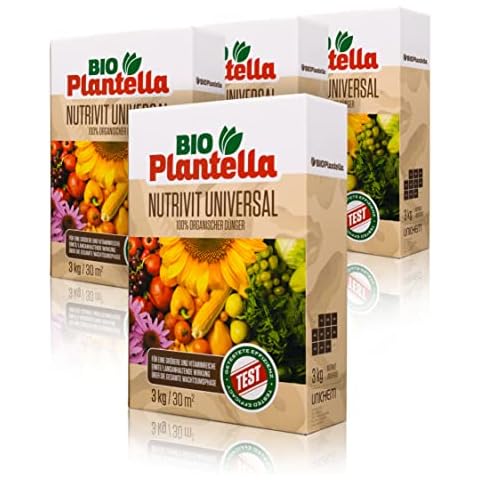Bio Plantella Universaldünger 12 kg Organischer Dünger mit Langzeitwirkung. 100% biologischer Dünger für Obst Cover