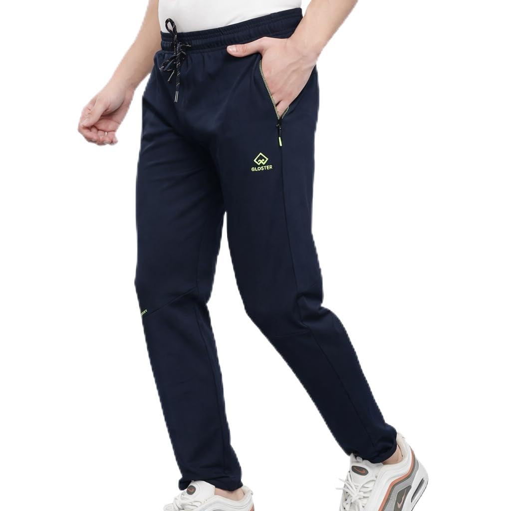 gloster Men’s Sports Track Pant Jogger | Soft Cotton Blend Fabric | Gym Workout Running & Daily Use| Activewear | Drawstrings-picture-56