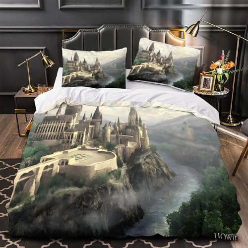 Housse de couette cactus hypoallergénique en microfibre douce 3D