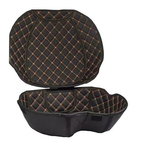 Forro maletero trasero motocicleta V47 con bolsa interior y almohadilla para caja de equipaje